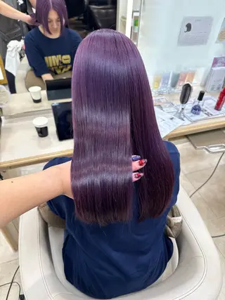 セミロング 岡田 和馬のヘアスタイル