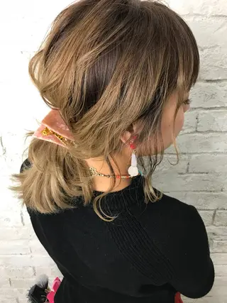 ミディアム 🌈白髪ぼかし特化 🌈naokoのヘアスタイル