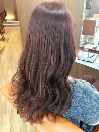 ロング カラー 松田 類生のヘアスタイル