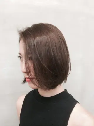 ミディアム 磯部 巧 bob/ショートのヘアスタイル
