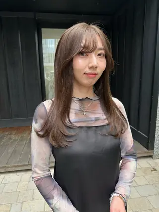 カラー GAN /ダメージレスカラーのヘアスタイル