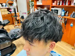パーマ メンズ 吉村 拓也のヘアスタイル