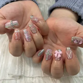 ネイル 【 Silk 】 カンナのネイルデザイン