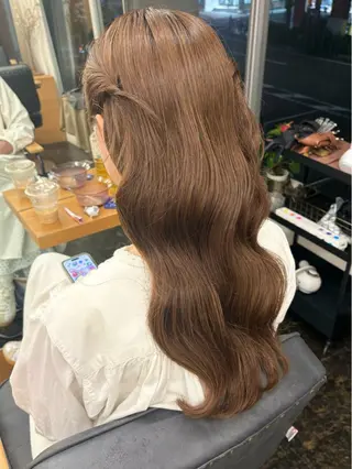 ロング ヘアアレンジ 美空🐇 レイヤー / 透明感カラー🩰のヘアスタイル