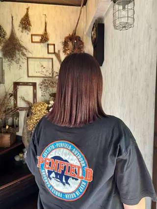 ミディアム minami 🐣のヘアスタイル
