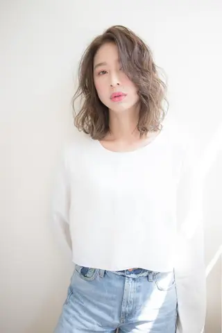 ミディアム 坂本 達彦のヘアスタイル