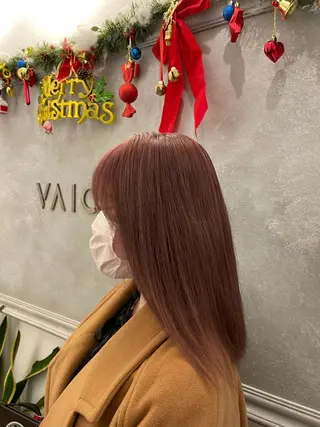 ミディアム カラー 新宿ブリーチ カラー美容師YUGOのヘアスタイル
