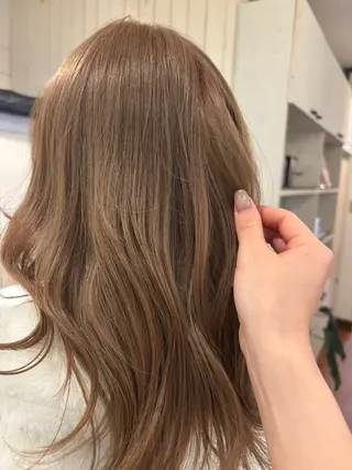セミロング カラー リトルガーデン/ yuka🧁のヘアスタイル