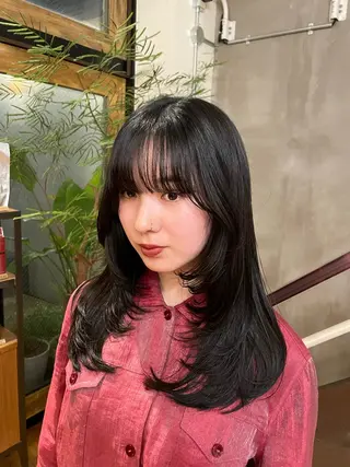 ロング 似合わせカラー/ 堀江美容室/レミ🎀のヘアスタイル