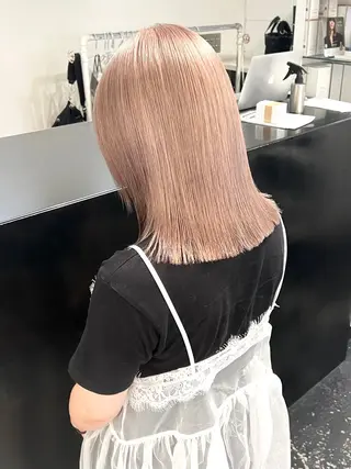 ミディアム カラー HARU//原宿🤍 リピート率NO.1のヘアスタイル