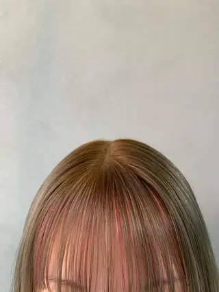 ロング カラー ボブパーマコテ巻き風 パーマNo1深江秀平のヘアスタイル