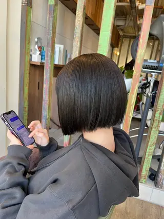 ショート 村松 花笑のヘアスタイル
