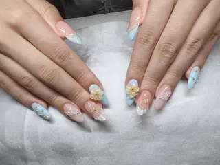 ネイル Lee Nails チップ長さだし専門店のネイルデザイン