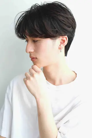 メンズ パーマ カラー 【全席個室サロン】 NUMBER 天王寺のヘアスタイル