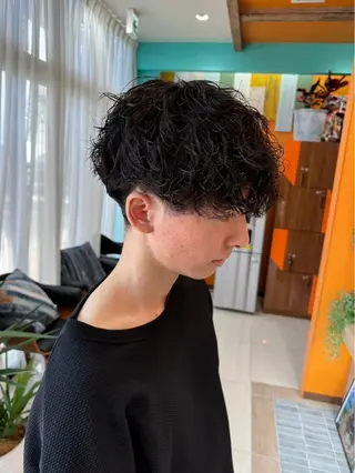 パーマ メンズ Earth.加來祥依 ✂︎大分のヘアスタイル