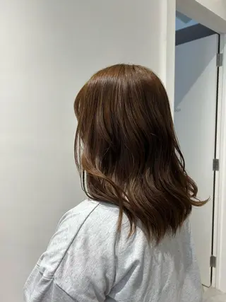 ミディアム カラー mimi🪐 /LAZZ hairのヘアスタイル
