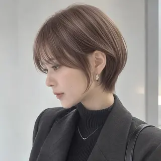 ショート ウルフ、ショート 大得意✨銀座🪽そなのヘアスタイル