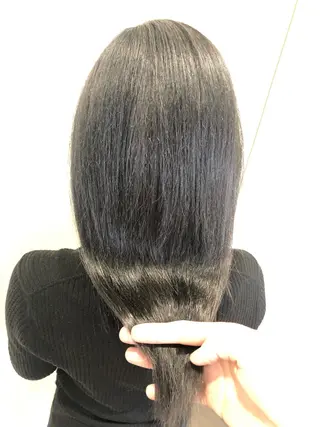 ロング カラー ハイトーン/ブリーチ ルミエール/新栄/栄のヘアスタイル