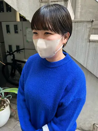 ショート 三浦 れいやのヘアスタイル