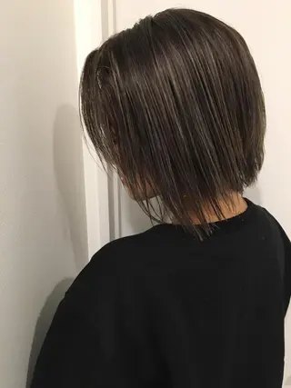 ミディアム カラー 🌈評価No.1🌈 艶髪カラー❌エクステのヘアスタイル