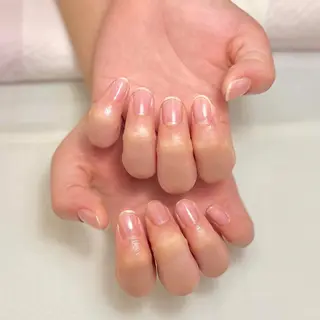ネイル MAXKELLY正池 白フレンチ募集🕊️のネイルデザイン