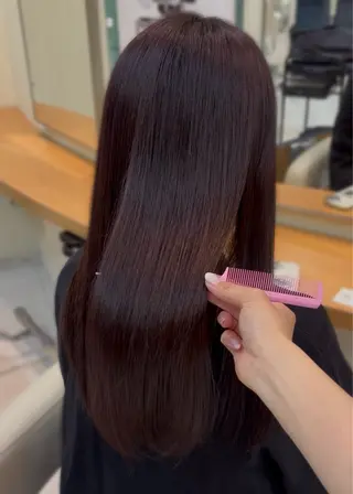 ロング カラー 🎀mion/透明感 カラー/浜松のヘアスタイル