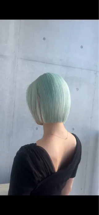 ショート 盛れる艶カラー× レイヤーカット/咲来のヘアスタイル