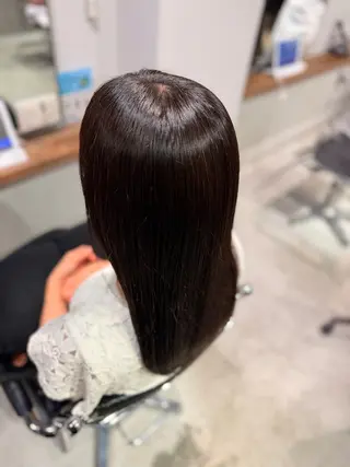 ロング カラー 手話/耳が聞こえない 🦻🏻/山本しずほのヘアスタイル