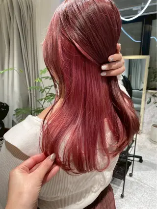 ロング カラー ユウ✩.*˚/メンズ 特化/シャドウパーマのヘアスタイル