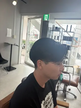 パーマ メンズ 下北沢メンズパーマ 特化園田 楓莉のヘアスタイル