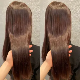 ロング カラー み うのヘアスタイル