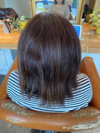 ショート パーマ 髪質改善&縮毛矯正 カット/soyaのヘアスタイル