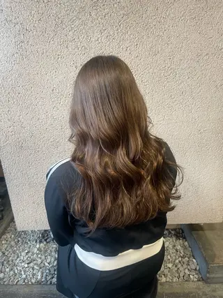 ロング カラー ヘアアレンジ SARAJU仁川 _aya🌼のヘアスタイル