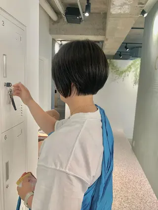 ショート ヘアアレンジ 七原 海夕のヘアスタイル