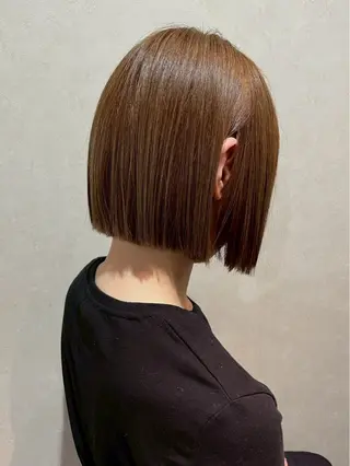 ミディアム 佐々岡 亮介のヘアスタイル