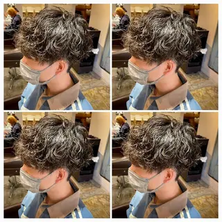パーマ メンズ メンズパーマ特化 望月謙二郎のヘアスタイル