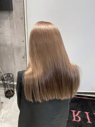 ロング カラー パーマ ヘアアレンジ メンズ キッズ ネイル マツエク・マツパ アイブロウ 似合わせ美容師🌙 Miyu🐈‍⬛💕のヘアスタイル