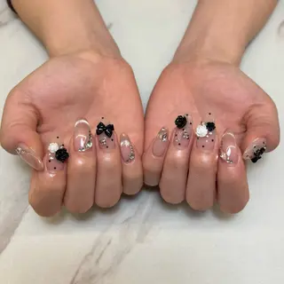ネイル yuki❄️堺筋本町 韓国ワンホンのネイルデザイン