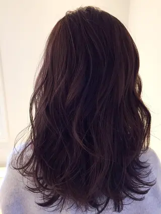 セミロング カラー パーマ ヘアアレンジ ✨ハイクオリティ✨ 山本香也のヘアスタイル