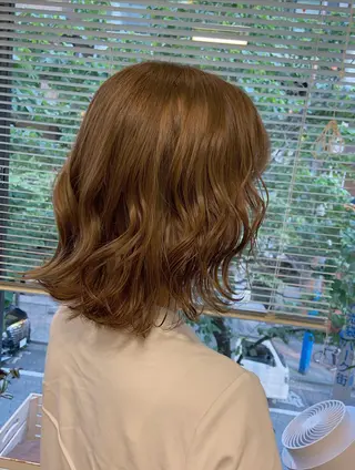 ショート カラー 韓国✖️網紅🖤 パーマYURIYAのヘアスタイル