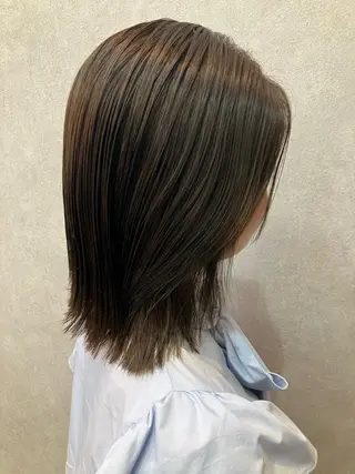ミディアム 黒木 翔平のヘアスタイル