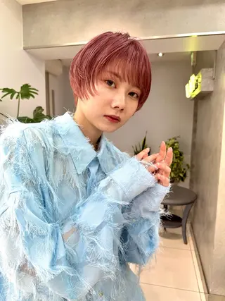 ショート 骨格診断で絶対可愛い ✨丸みショート✨凌弥のヘアスタイル