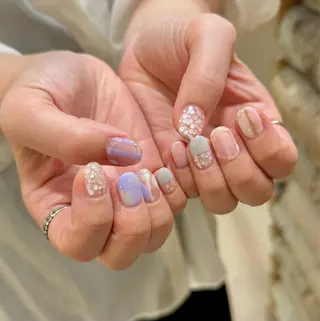 ネイル いちじゅう あおいのネイルデザイン