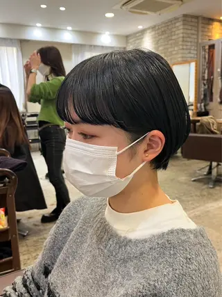 ショート 髪質改善矯正特化 🇰🇷amiruのヘアスタイル