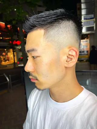 ショート メンズ 狩野 孝太郎のヘアスタイル