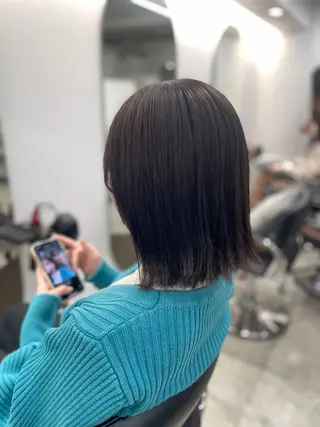 ミディアム 🤍ショート 🤍NANAMI🤍のヘアスタイル