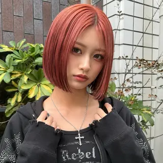 ショート ハイトーン/レイヤー カット/TAKEのヘアスタイル
