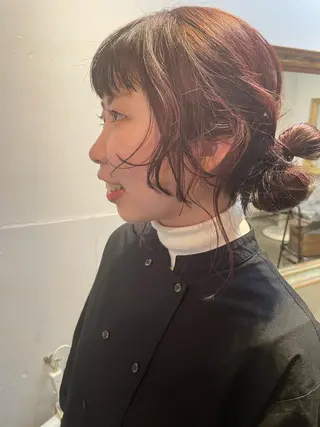 カラー ヘアアレンジ ｔｏ ｋｉのヘアスタイル