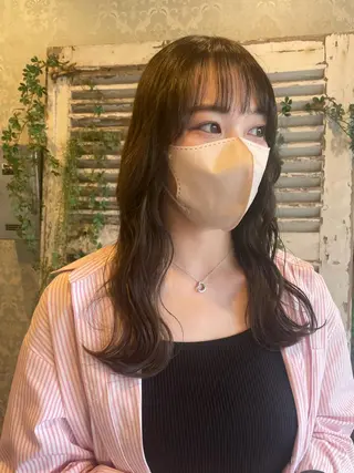 ロング カラー 似合わせヘア/ 大久保 詩月のヘアスタイル