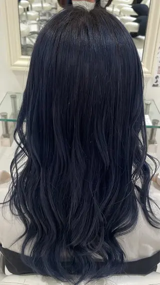 ロング カラー 加藤 碧唯のヘアスタイル